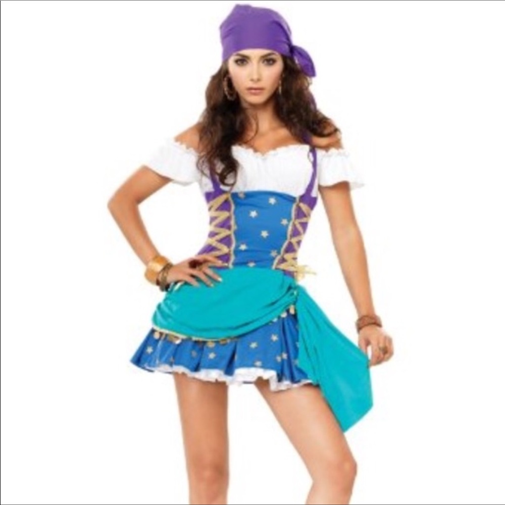 Gypsy Princess Halloween Costume Sexy XL